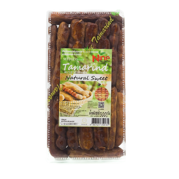มะขามอบแห้งแกะเมล็ด Natural Sweet 300g