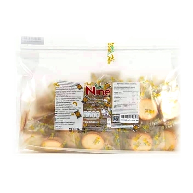 มินิแครกเกอร์ไส้มะขามกวน แบบซอง ขนาด 400g